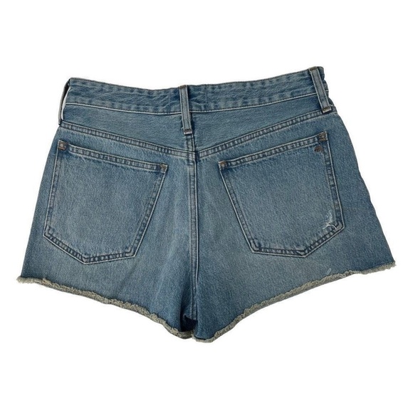 Madewell Relaxed Denim Distressed‎ Shorts - Picture 2 of 7